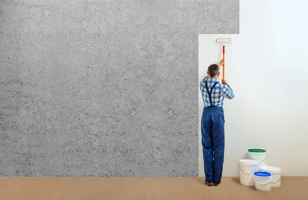 Professional Painters at Work